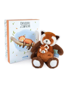 Doudou Unicef Mama & Kind Roter Panda 25cm