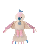 Doudou Vogel Cui-Cui rosa (mit Zwitschern) 22cm