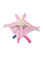 Doudou Schmusetuch Hase mit Fingerpuppe 30cm