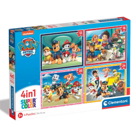 Clementoni Puzzle Paw Patrol  4in1