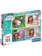 Clementoni Puzzle Gabbys Dollhouse 4in1