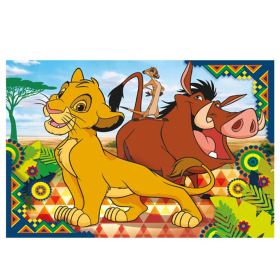 Puzzle Lion King, 2 x, 60 Teile