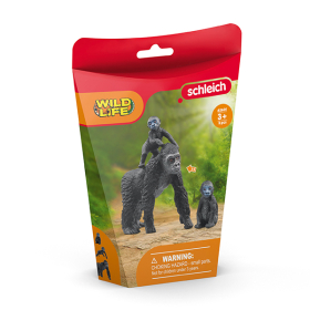 Schleich Flachland Gorilla Familie