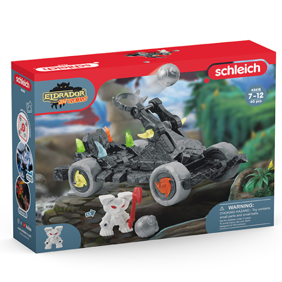 Schleich Katapult mit Mini Creatur