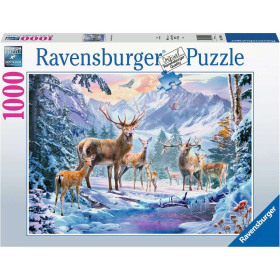 Ravensburger Rehe und Hirsche im Winter