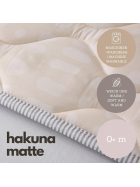 Hakuna Matte Krabbeldecke, Hygge, 1.27 x 1.27 m, Beige