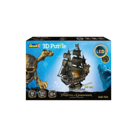 3D Puzzle Black Pearl LED