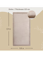 Hakuna Matte Samtmatte, Wolke, 1.5 x 0.8 m, Beige