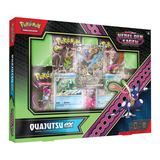 Pokémon DE SV06.5 Quajutsu / Seedraking ex Box