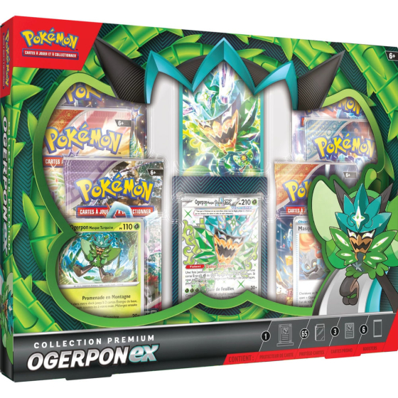 Pokémon FR Ogerpon ex premium collection