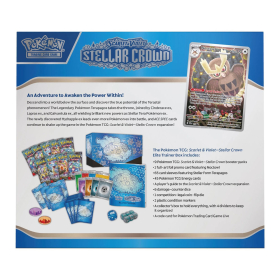 Pokémon EN SV07 Stellar Crown Elite Trainer Box