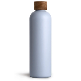 T&N Trinkflasche Edelstahl Wood Edition, 1000 ml, Sky...