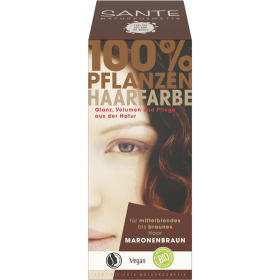 Sante Pflanzenhaarfarbe - maronenbraun, 100 g