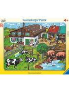 Puzzle Tierfamilien, 33 Teile