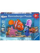 Puzzle Nemo der kleine Ausreisser, 2 x 12 Teile