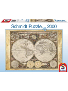 Puzzle Historische Weltkarte, 2000 Teile