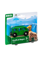 BRIO Giraffe and Wagon