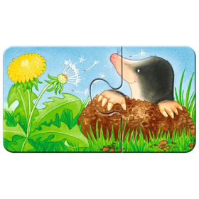 Puzzle Tiere im Garten, 2 x 9 Teile