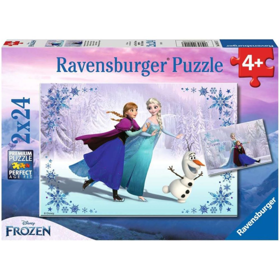 Puzzle Schwestern für immer, 2 x 24 Teile