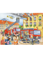 Puzzle Unsere Feuerwehr, 100 Teile