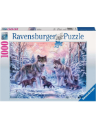 Puzzle Arktische Wölfe, 1000 Teile