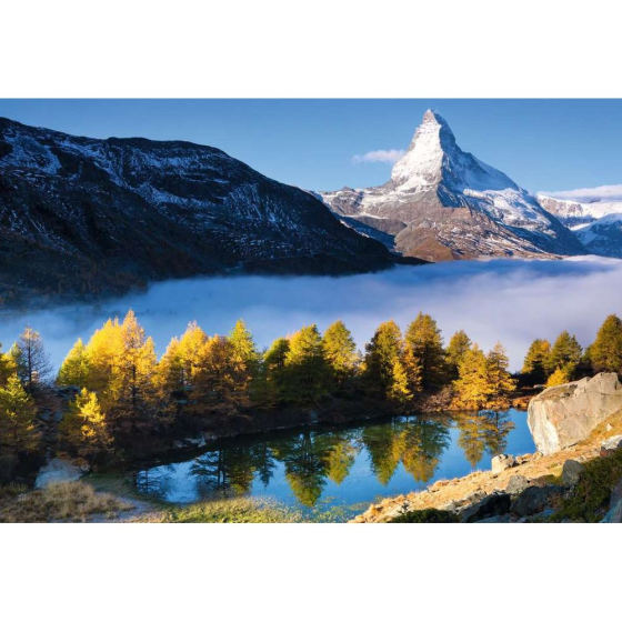 Puzzle Grindjisee mit Matterhorn, 1000 Teile