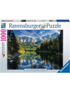 Puzzle Eibsee mit Wettersteingebirge und Zugspitze, 1000 Teile