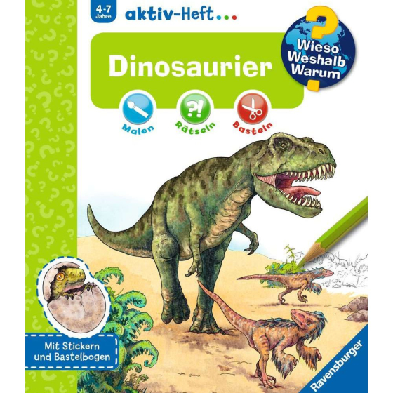 Ravensburger Wieso? Weshalb? Warum? aktiv-Heft: Dinosaurier